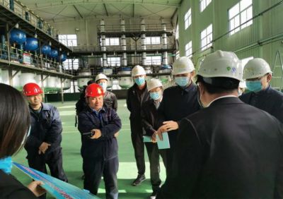 甘肅省工信局領(lǐng)導來公司考察